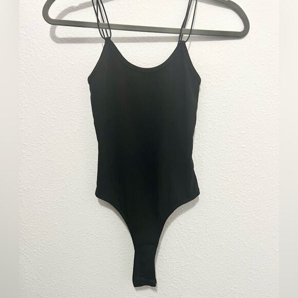 Bozzolo Tops - Women’s bodycon black bodysuit size small NWOT